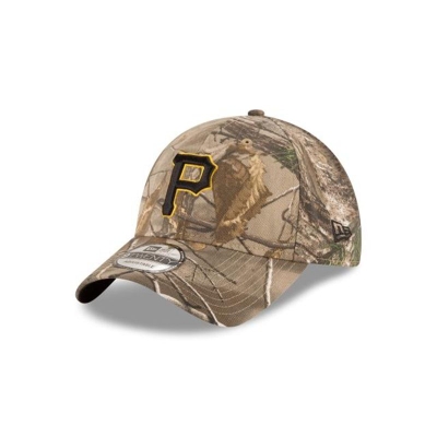 Pittsburgh Pirates Gorra | New Era MLB Realtree 9twenty Adjustable Cap Mexico - Marrom